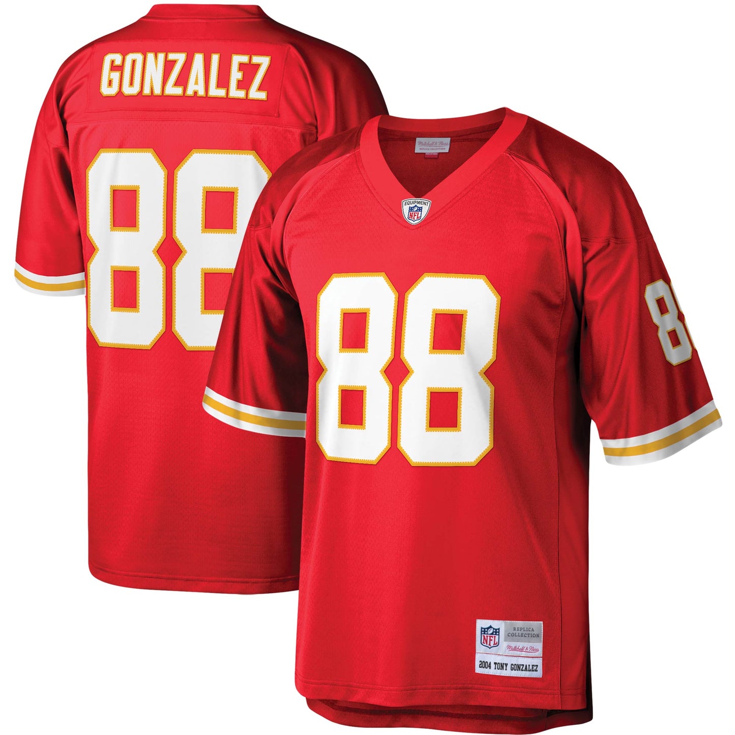 Tony Gonzalez Kansas City Chiefs Mitchell & Ness Legacy Replica Jersey - Red