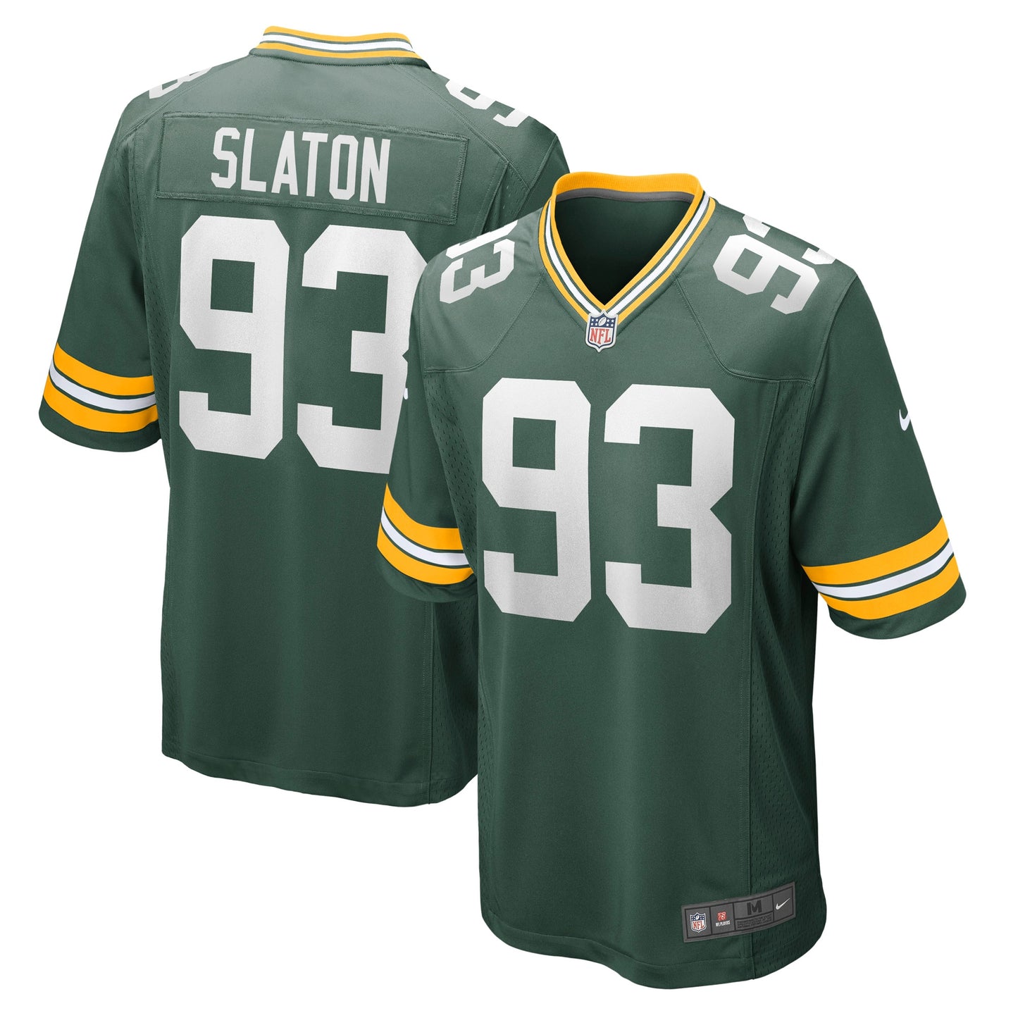 T.J. Slaton Green Bay Packers Nike Game Jersey - Green