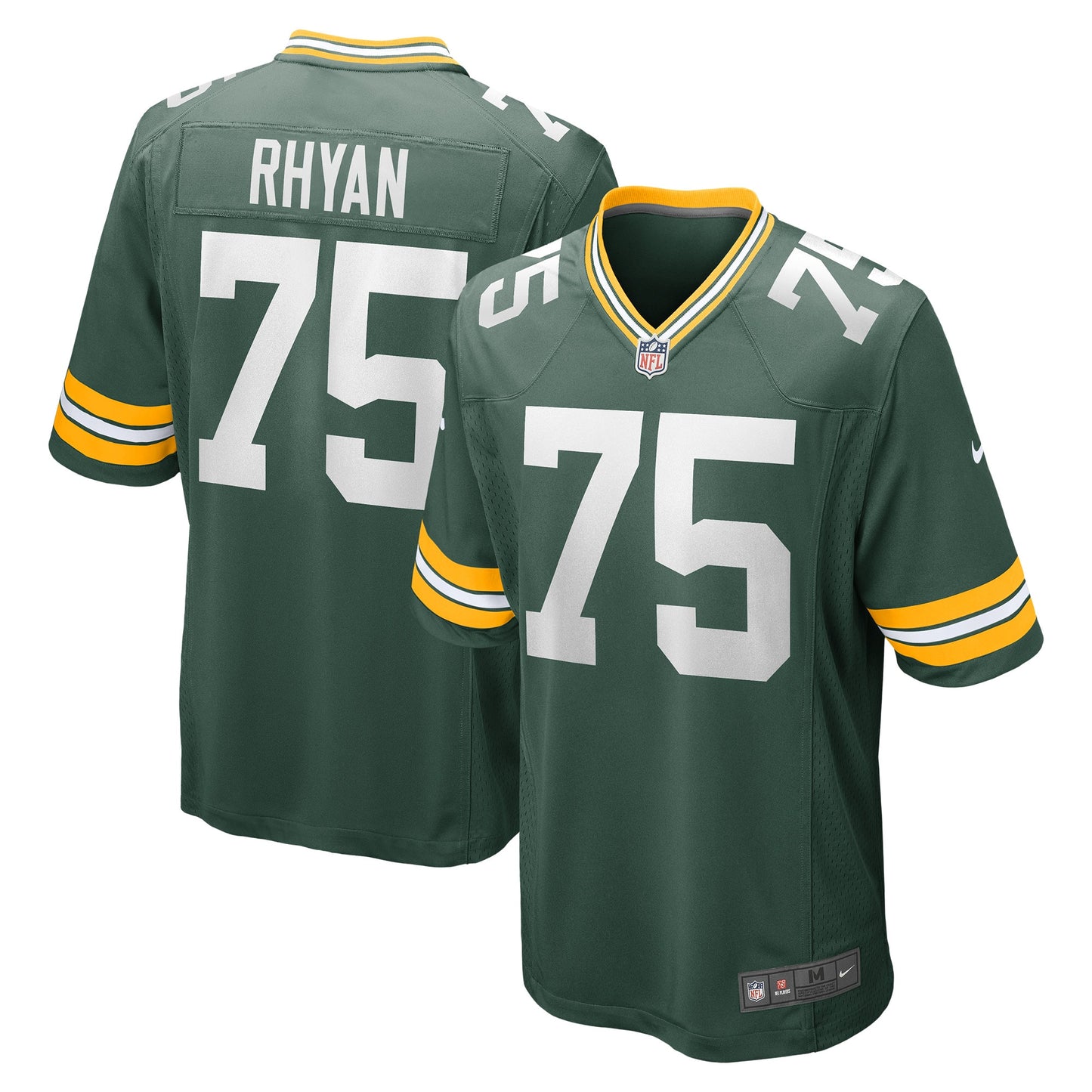 Sean Rhyan Green Bay Packers Nike Game Player Jersey - Green