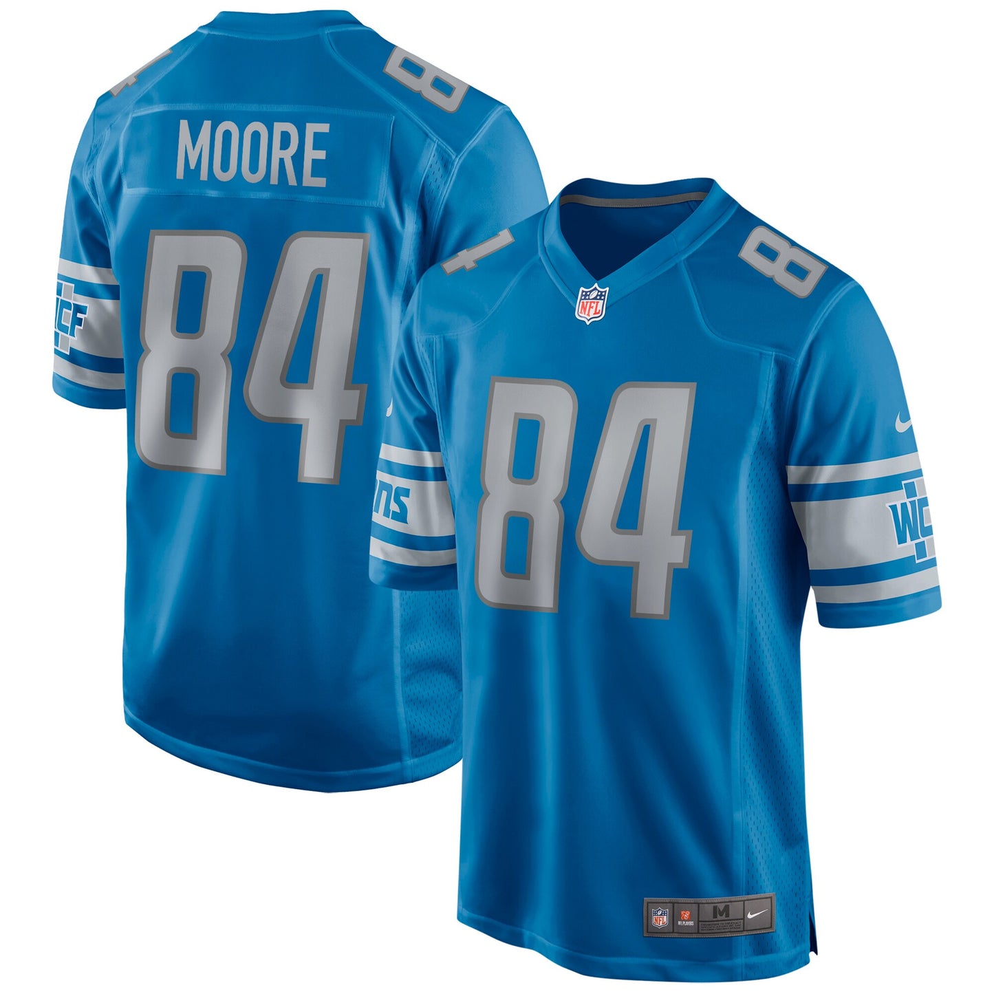 Herman Moore Detroit Lions Nike Game Retired Player Jersey - Blue