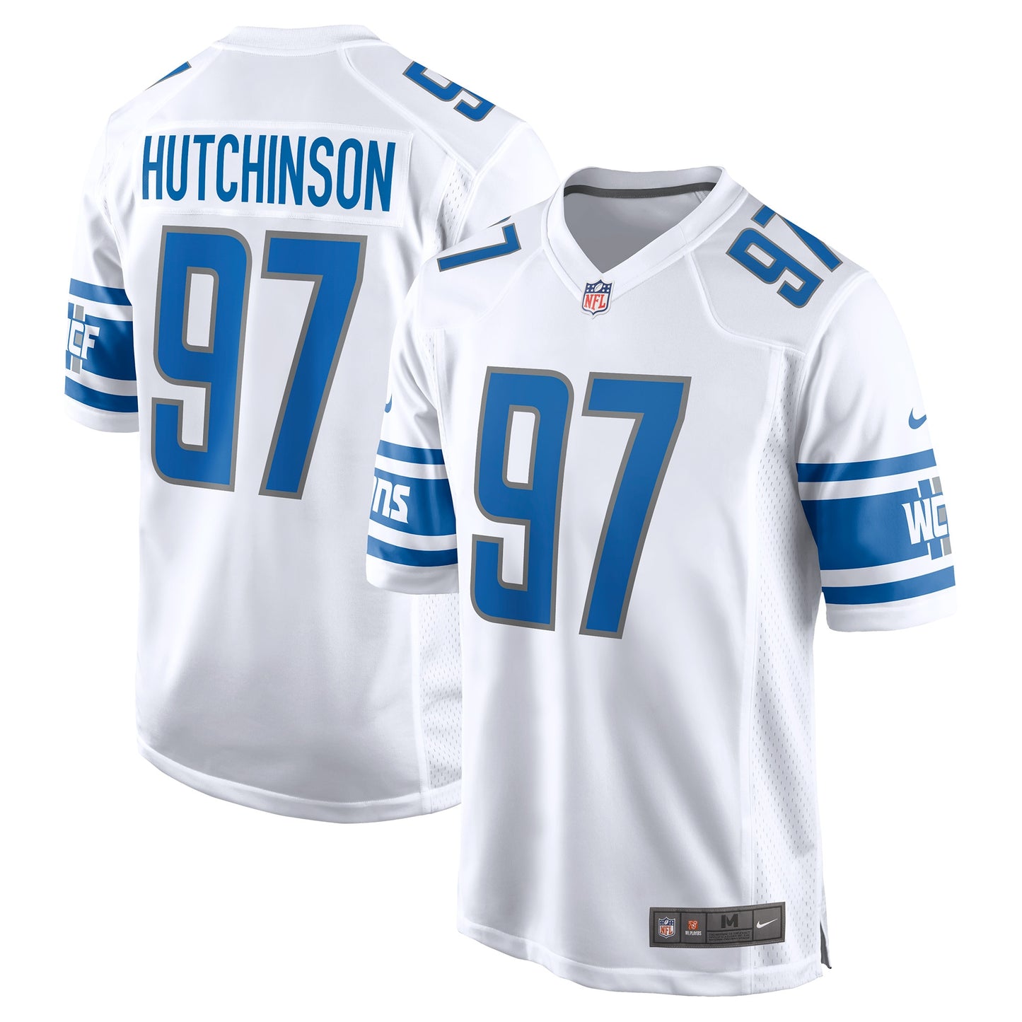 Aidan Hutchinson Detroit Lions Nike Player Game Jersey - White