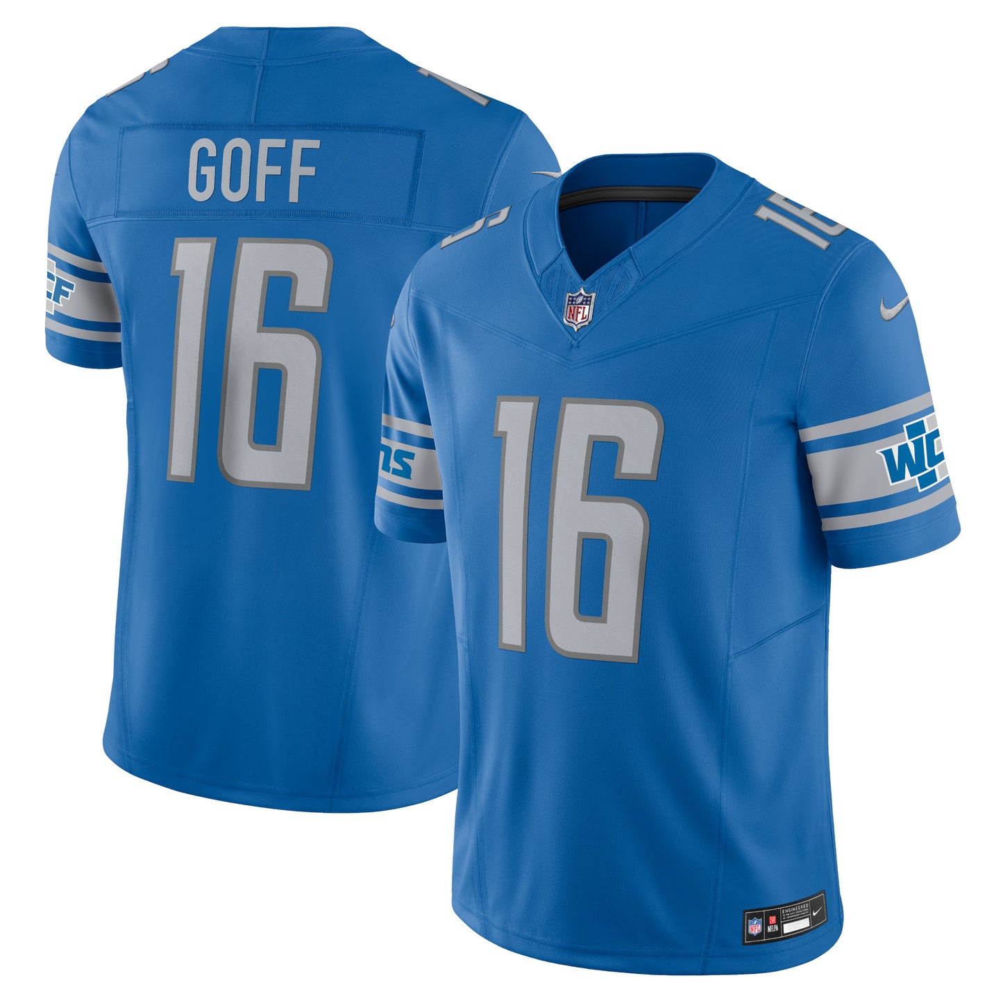 Jared Goff Detroit Lions Nike Vapor F.U.S.E. Limited Jersey - Blue