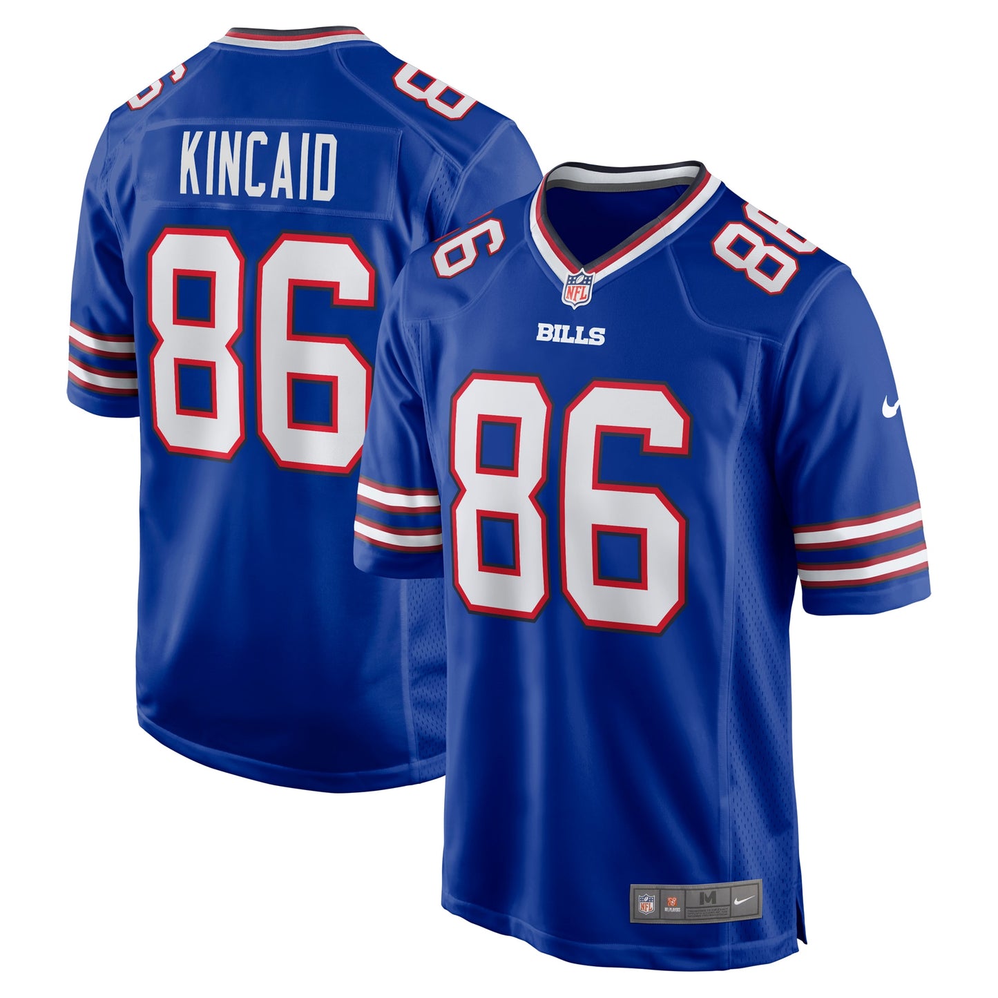 Dalton Kincaid Buffalo Bills Nike 2023 NFL Draft First Round Pick Game Jersey - Royal