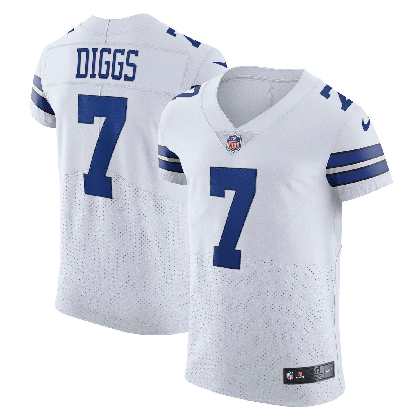 Men's Nike Trevon Diggs White Dallas Cowboys Vapor Elite Jersey