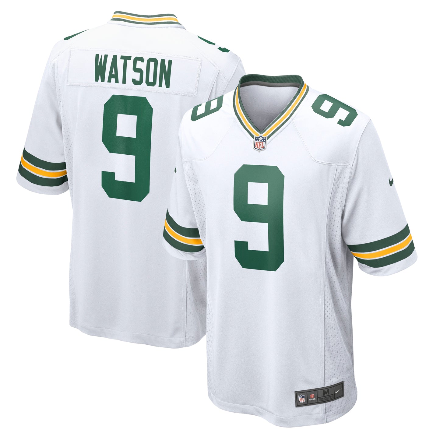 Christian Watson Green Bay Packers Nike  Game Jersey - White